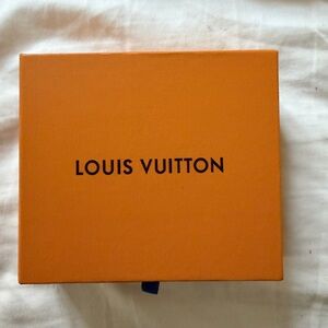 Louis Vuitton Orange and Cream Signature Gift Box Set